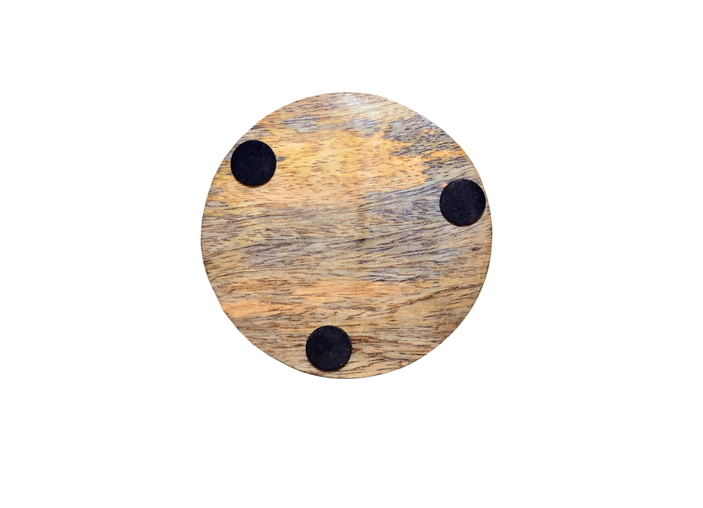 POSH-DIKUR Handmade Boho Wooden Coaster Set