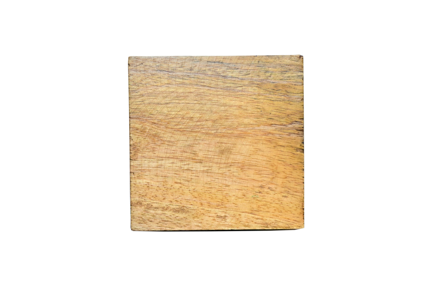 POSH-DIKUR Handmade Wood and Jute Coaster set for Halloween